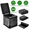 LakeForest "Portable Folding Toilet for Car Camping, Hiking, Boating, Outdoor Travel with Carry Bag & Lid"Black - 3 of 4