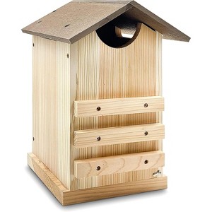 Outer Trails Owl Houses, Japanese Cedar, with Composite Weather-Tight Roof - 1 of 4