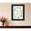 HomeRoots Spring Reminder Black Framed Print Wall Art - 2 of 3