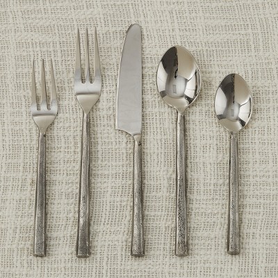 Split P Denton Silver Tablespoon Set of 4