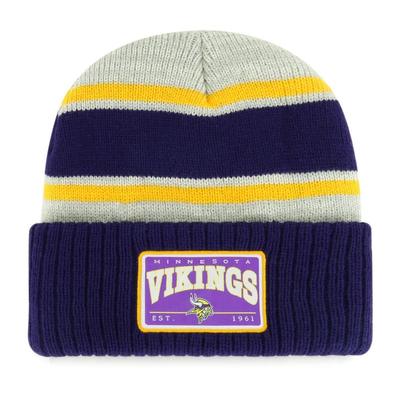 NFL Minnesota Vikings Vista Knit Beanie, 2 of 4
