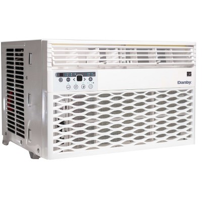 Danby 6000 BTU White Window Air Conditioner with Remote