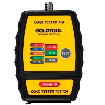Coax Mapper/ID Finder/Toner with 4 Remote Terminators, Tests Coaxial Cables With F-type or BNC Connectors