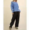 Women's Mineral Wash Sweater Pullover - VERY J - 4 of 4