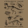 Men's Jurassic Park Fossils Graphic T-Shirt - Light Brown - 3 of 3