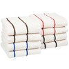 Hastings Home 100% Combed Cotton Woven Dish Cloths - Multiple Colors, 8 Pack - 2 of 4
