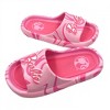 Womens Barbie Bright Pink Logo Flip Flop Slide Sandals - 2 of 4