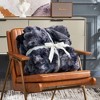 Cozy Bliss Faux Fur Throw Blankets, Plush Fuzzy Soft Thick Bubble Blanket for Sofa, Bedroom, Living Room - 3 of 4