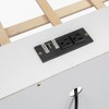Twin XL over Queen Bunk Bed with Storage Cabinets and USB Ports - 4 of 4