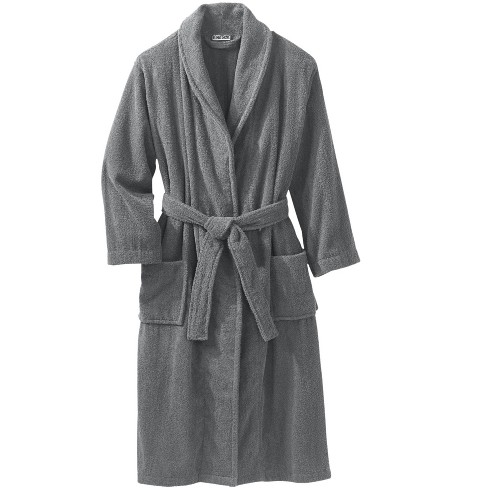 Men's Warm Winter Plush Hooded Bathrobe, Full Length Fleece Robe With Hood  : Target