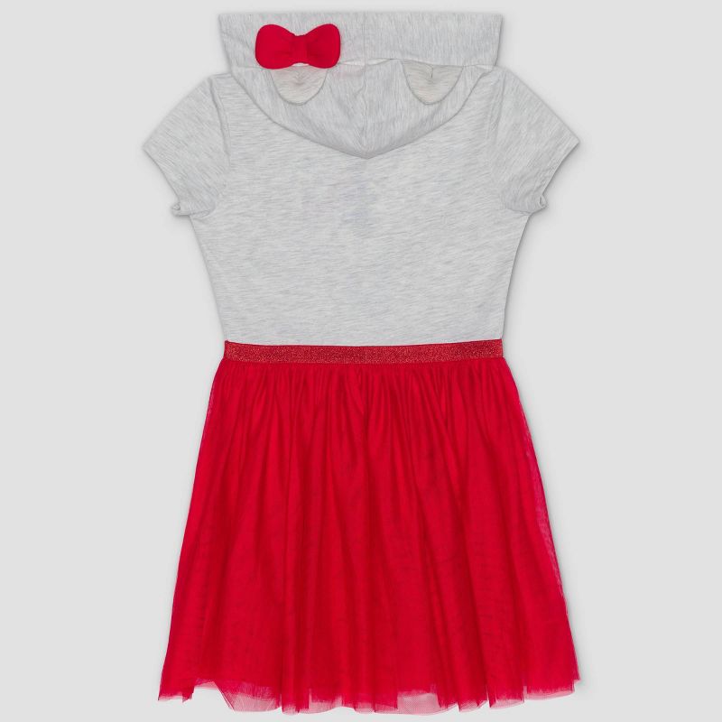 Girls&#39; Hello Kitty Dress - Oatmeal Beige, 3 of 4