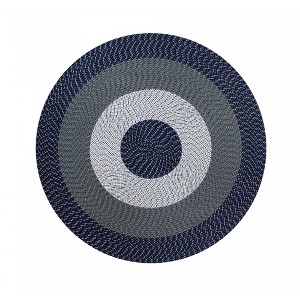 Country Stripe Collection 100% Polypropylene Reversible Indoor Area Utility Rug - Better Trends - 1 of 4