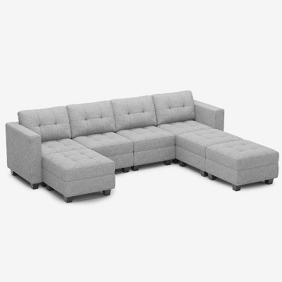 Belffin Modular Weave Sofa with Storage Seat (7 Seats + 6 Sides)