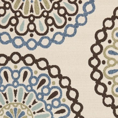 cream/blue