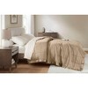 Soft Cozy Throw Blanket for All Seasons, Lightweight 100% Polyester Microfiber Bed Blanket - 3 of 4