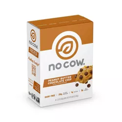 No Cow Protein Bars - Peanut Butter Chocolate Chip - 4pk