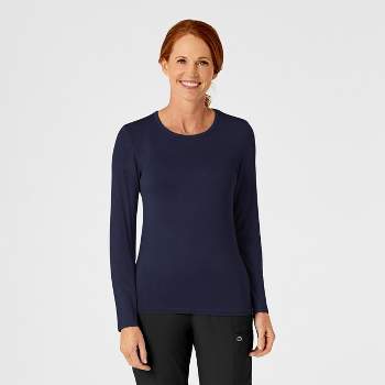 Dickies Women's Long Sleeve Thermal Shirt, Graphite Gray (gad), Xl : Target