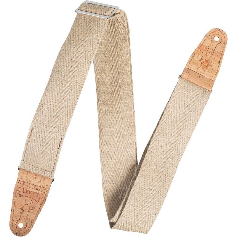 Levy's MH8P 2 inch Wide Hemp Guitar Strap, 1 of 5