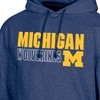 NCAA Michigan Wolverines Men's Hooded Sweatshirt - image 3 of 3