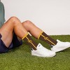 MLB San Diego Padres Adult Crew Socks: Cushioned Heel & Toe, Knit Logo Design - 3 of 3
