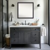 Amanti Art Havana Black Bronze Non-Beveled Framed Bathroom Vanity Wall Mirror - 4 of 4