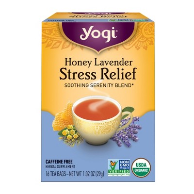Yogi Tea - Honey Lavender Stress Relief Tea - 16ct