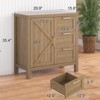 Buffet Cabinet Sideboard with Storage, Accent Storage Cabinet,Modern Buffet Cabinet with Storage - 2 of 4