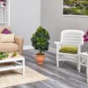 Nearly Natural 39-in Schefflera Artificial Tree in Terra-Cotta Planter (Real Touch) - 4 of 4