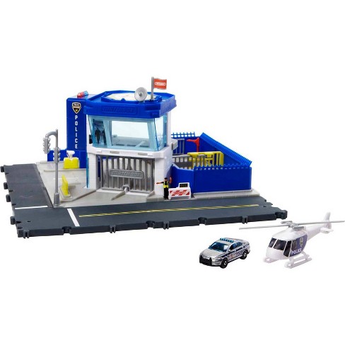  OENUX Police Car Toys for Boys with City Play Mat