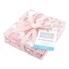 Hudson Baby Infant Girls Flannel Cotton Washcloths, Girl New Elephant 10-Pack, One Size - 2 of 4