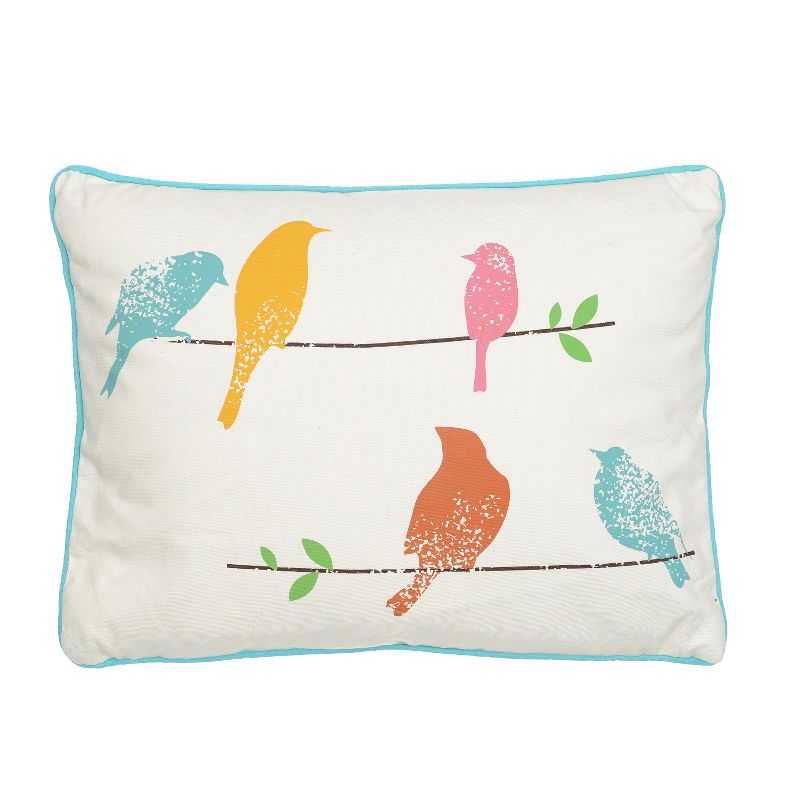 Ashbury Spring Birds Decorative Pillow - Levtex Home, 1 of 4