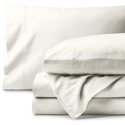 Organic Flannel Sheet Set by Bare Home