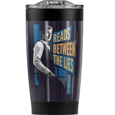 Mentalist Between The Lies Steel Tumbler 20oz Coffee Travel Mug