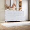 AZL1 Life Concept Utility Storage Bins Stylish and Functional Storage, 5-Drawer Dresser for Nursery, Closet, and Entryway, White, 39.3"*11.8"*20.8" - 3 of 4