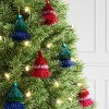 3' 5" Christmas Mini Tassel Ornament Set Red/Pink/Hot Pink - Wondershop™ - 2 of 3