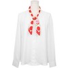 INSPIRE CHIC Women's Polka Dot Square Neckerchief Headband 27.56*27.56 inches(L*W) - 2 of 4