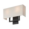 Livex Lighting Pierson 2 - Light Wall Light in  Bronze - 3 of 4