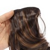 Unique Bargains Women's 4 Clips in Hair Extensions Full Head Synthetic Wigs 8 Pcs - 2 of 4