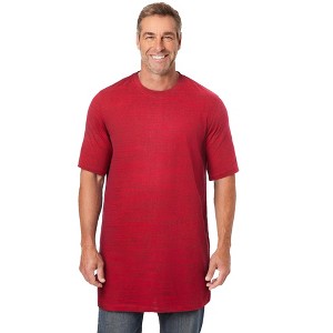 KingSize Lightweight Longer-Length Crewneck T-Shirt - 1 of 4