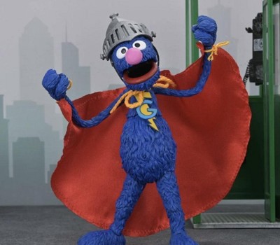 Sesame Street - 7” Scale Action Figure - Ultimate Super Grover