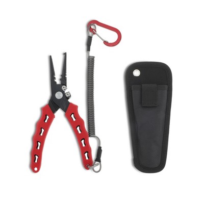 Unique Bargains Fishing Pliers Ergonomic Grip Design Fishing Pliers for Saltwater 1 Set