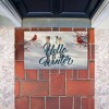 Stupell Industries Hello Winter Cardinals & Skis Printed Outdoor Door Mat, design by Kim Allen, 18"x30" - 4 of 4