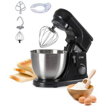 Commercial Chef Electric Stand Mixer 4.7 Quart, 7 Speed Settings