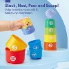 Stacking Cups Toy, Montessori Learning Set for Toddlers Ages 1-3 - 4 of 4