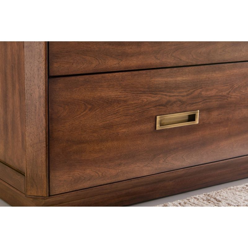 Westchester Two Drawer Nightstand Brown - Abbyson Living, 5 of 6