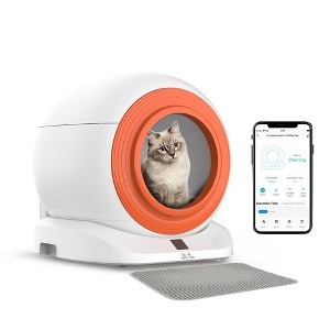 Gulches Smart Cat Litter Box Cat Litter Box Self-cleaning New Design - 1 of 4