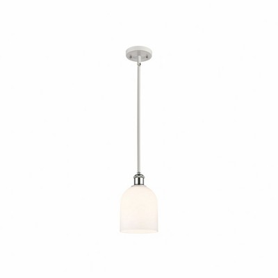 Bella - 1 Light Stem Hung Mini Pendant In Industrial Style-9.5 Inches Tall and 5.5 Inches Wide