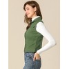 INSPIRE CHIC Women's Buttoned Washed Denim Vest with Faux Chest Flap Pockets - 4 of 4