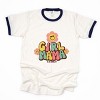 Simply Sage Market S.W.Smiley Girl Mama Flower Ringer Tee - 2 of 4
