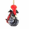 Jim Shore 3.25 In Highland Glen Dog Plaid Scarf Ornament Heartwood Creek Tree Ornaments - 2 of 3
